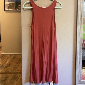 Burnt reddish dress